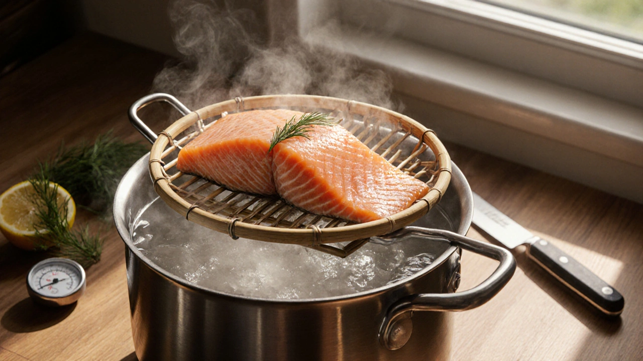 Jak dlouho se dělá losos v páře? Správný čas a tipy pro dokonalý losos