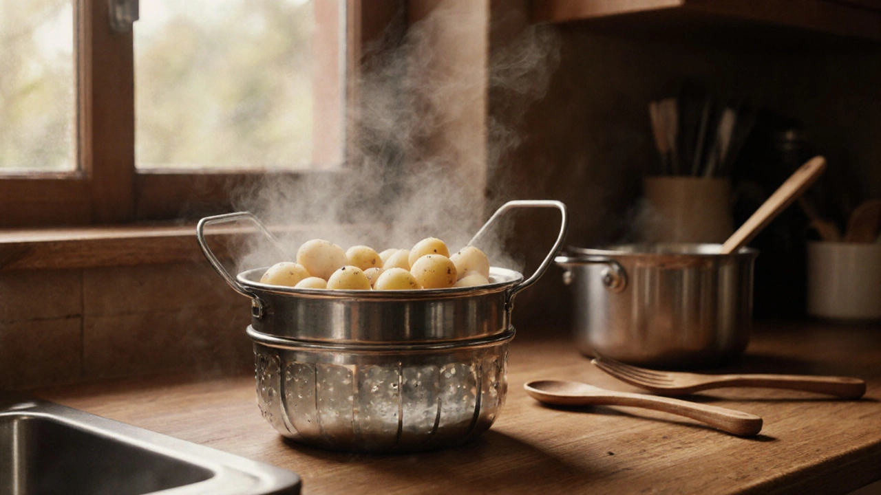 Jak dlouho se vaří brambory v páře? Přesný čas pro dokonale měkké brambory