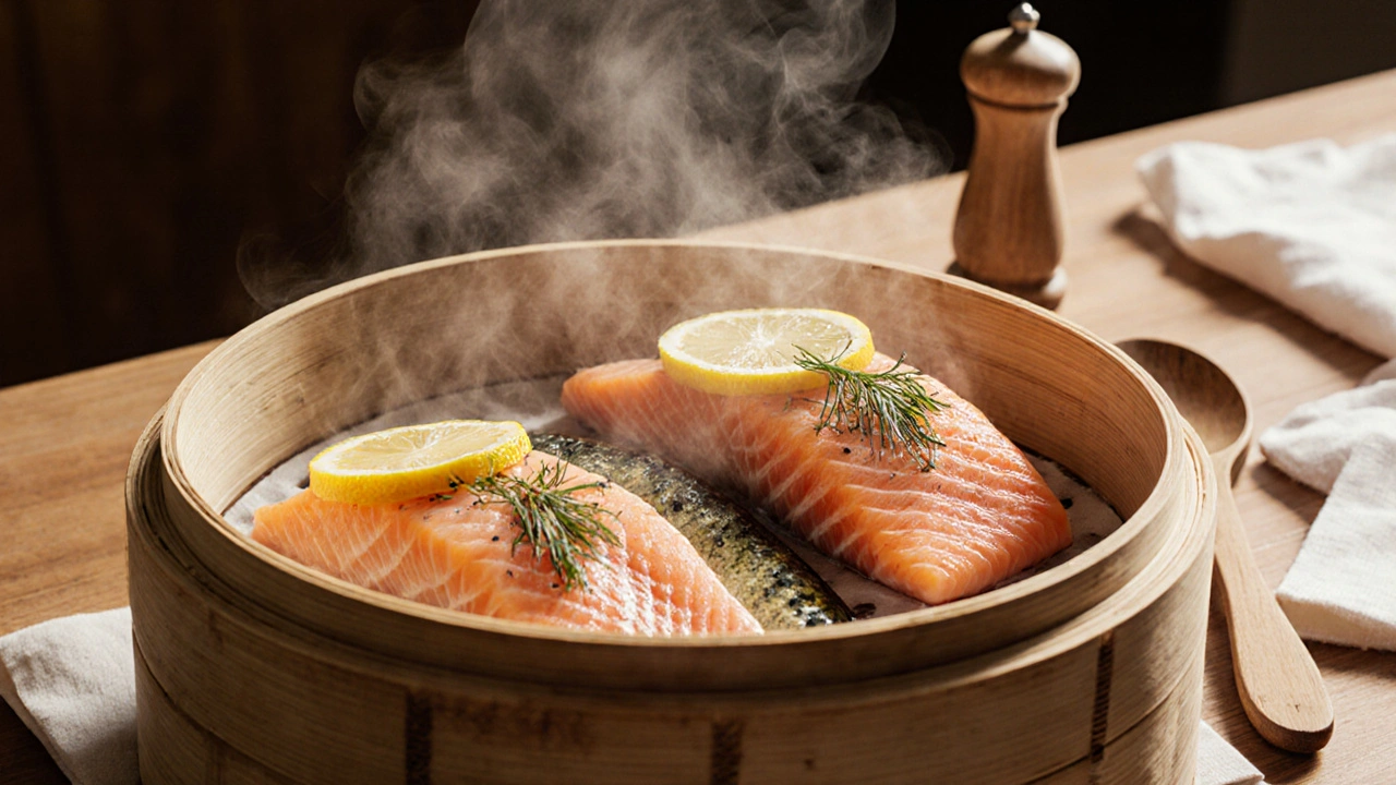 Jak dlouho se vaří ryba v páře: přesné časy podle druhu a tloušťky