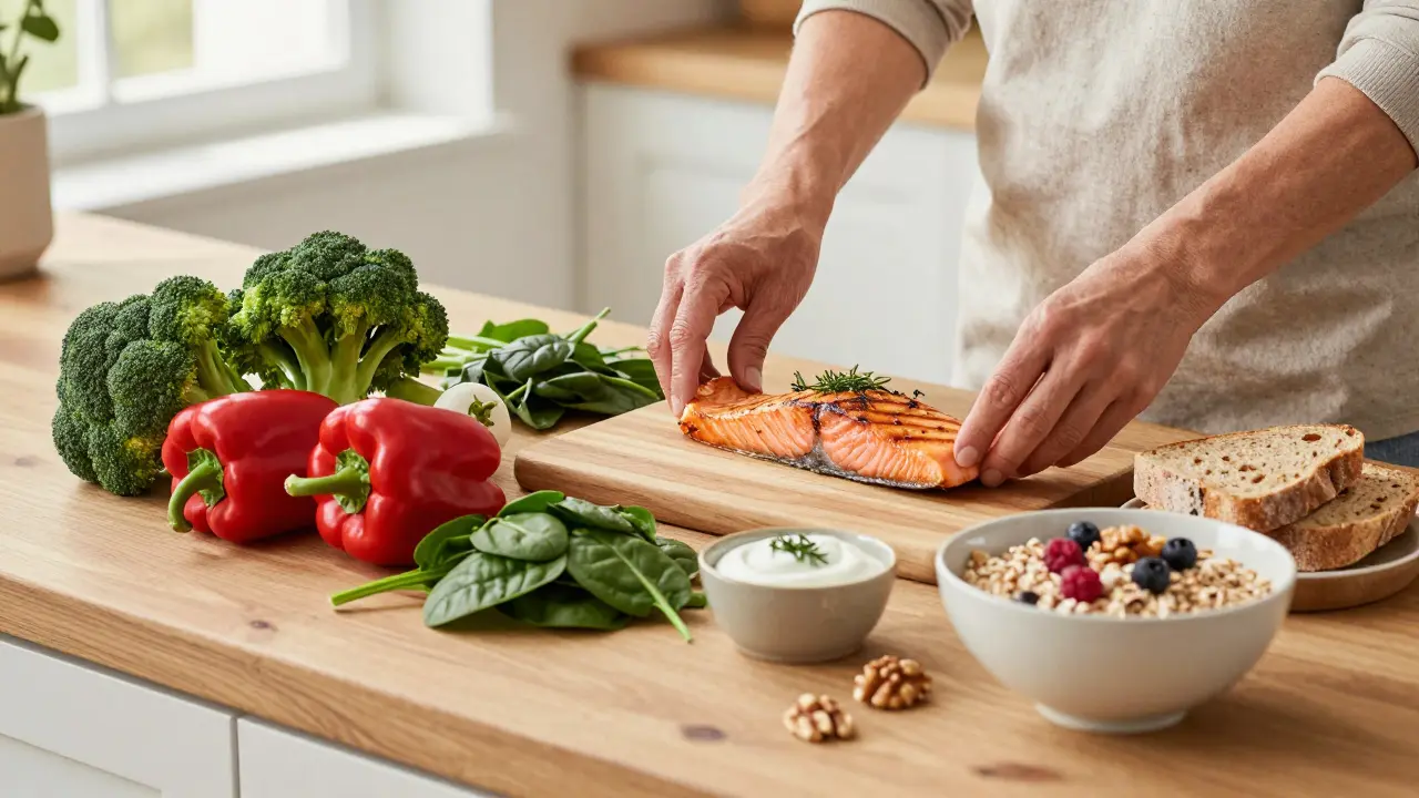 Co nejíst po padesátce? Praktické rady pro zdravou stravu po 50. roce života