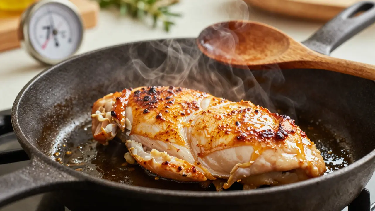 Jak dlouho smažit kuře na pánvi: přesný čas pro dokonalé maso