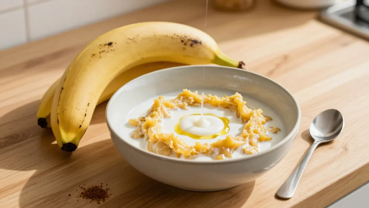 Jak udělat banánové palačinky - jednoduchý recept bez mouky a cukru